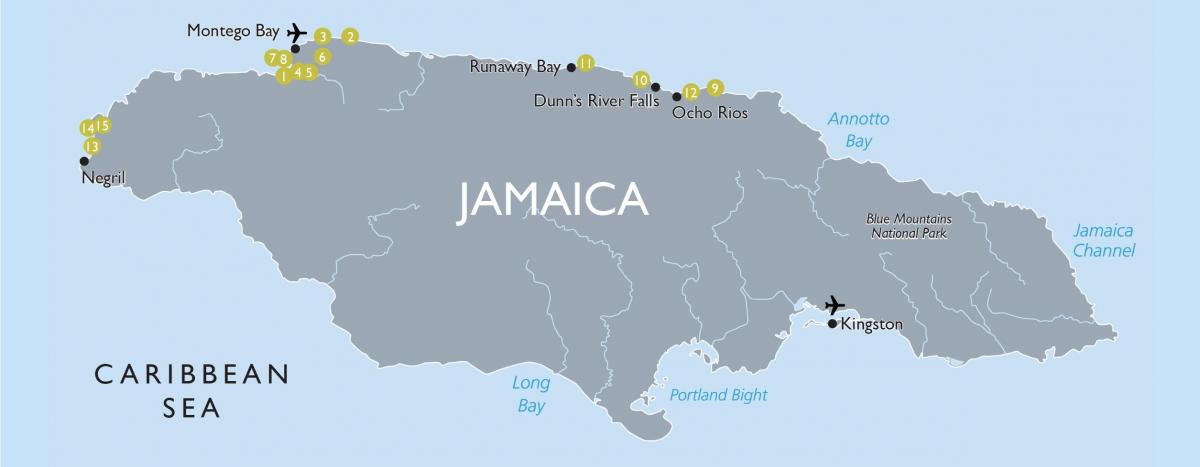 Karta Jamajke zračne luke